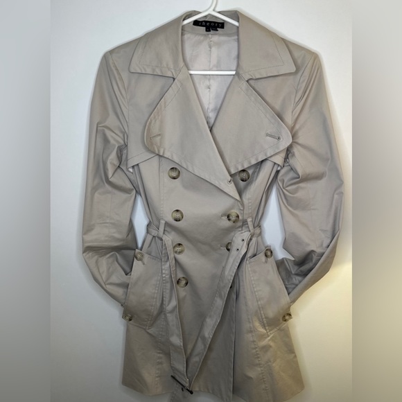 Theory Trench Coat - Picture 1 of 4